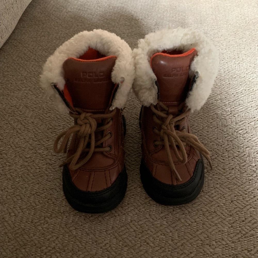 Toddler girls Polo Ralph Lauren boots